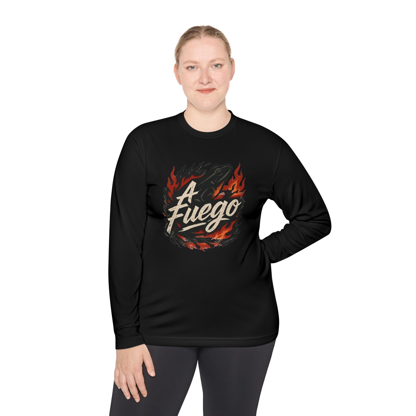 "A Fuego" Unisex Performance Long Sleeve