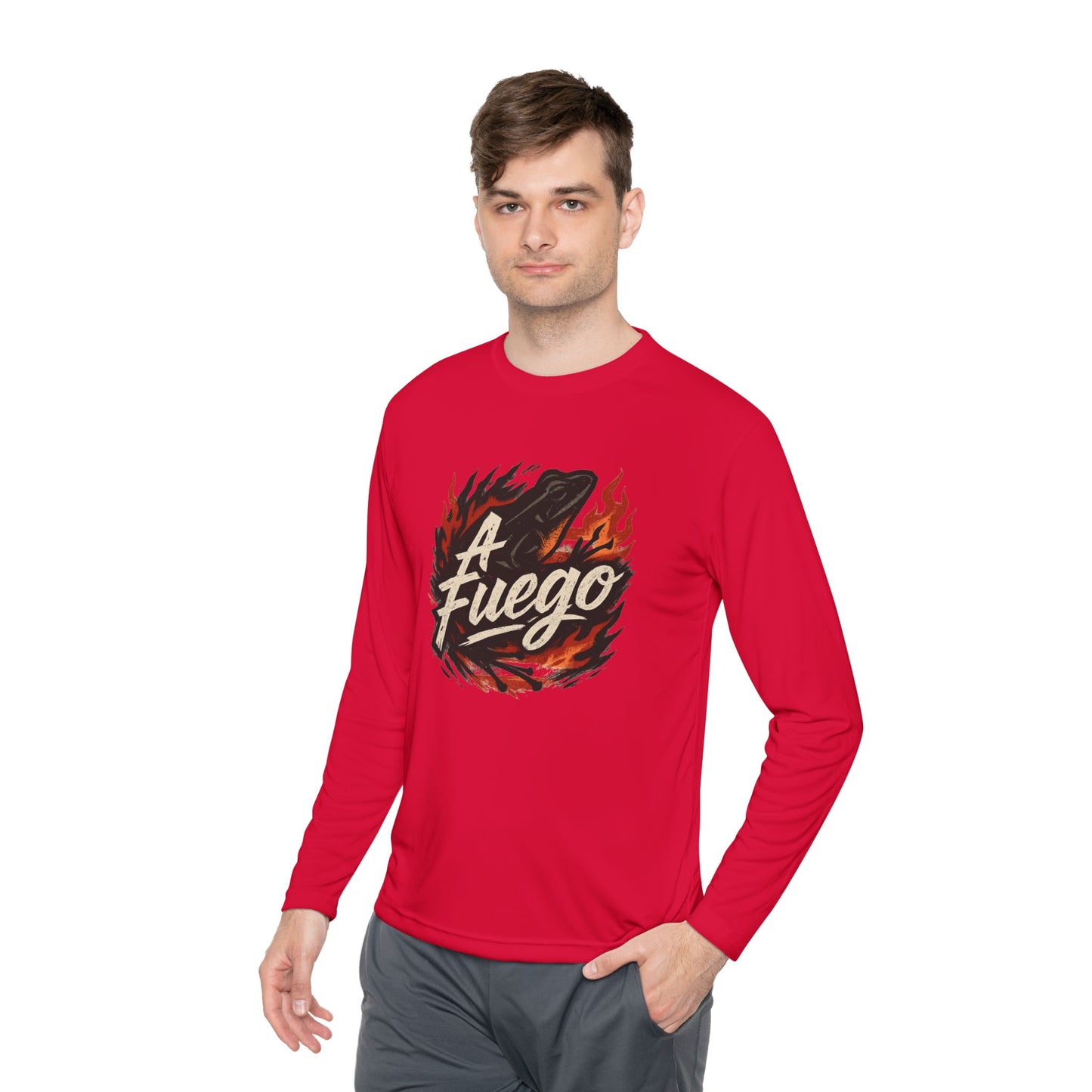 "A Fuego" Unisex Performance Long Sleeve