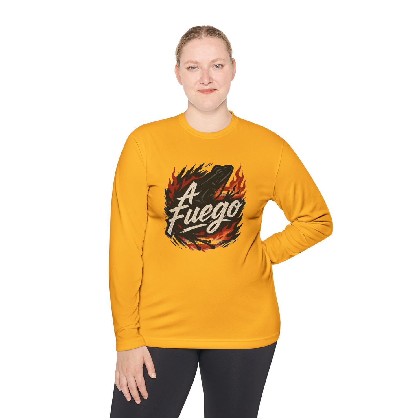 "A Fuego" Unisex Performance Long Sleeve