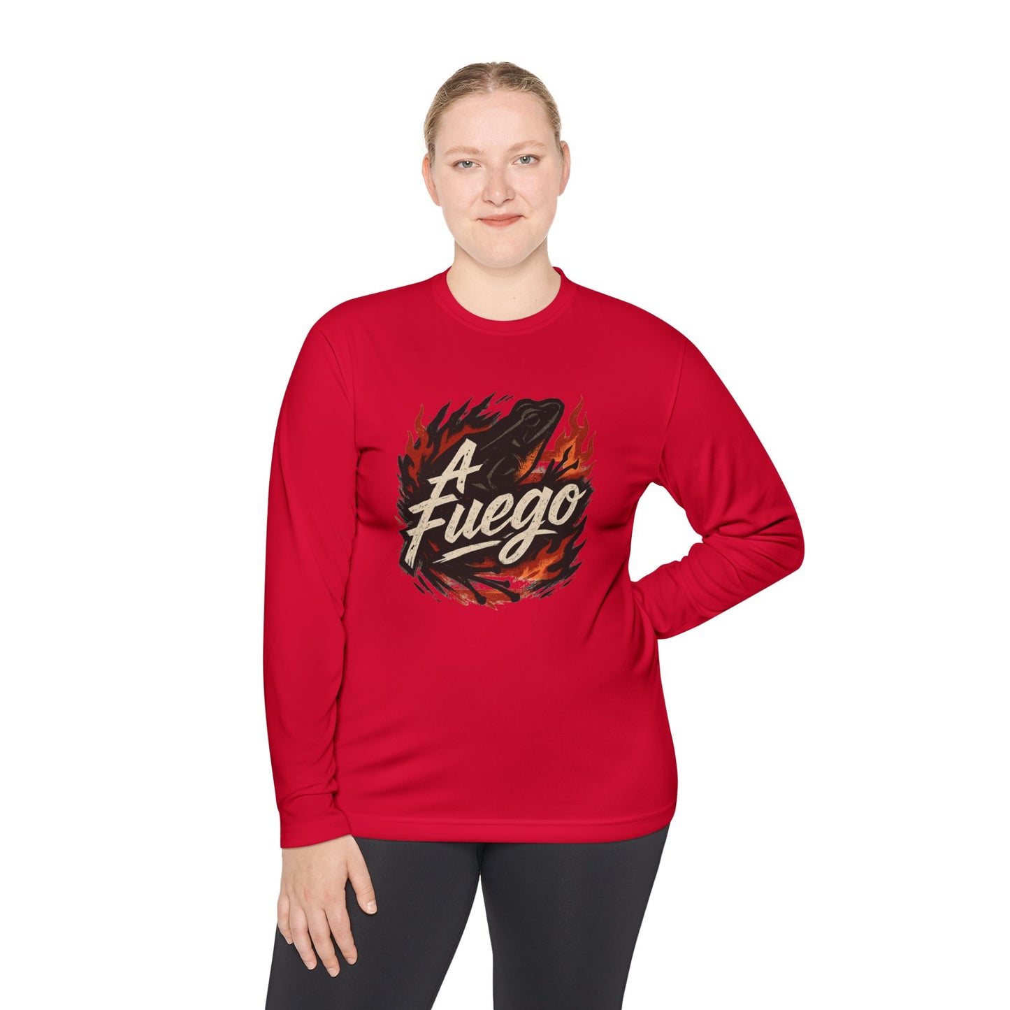 "A Fuego" Unisex Performance Long Sleeve