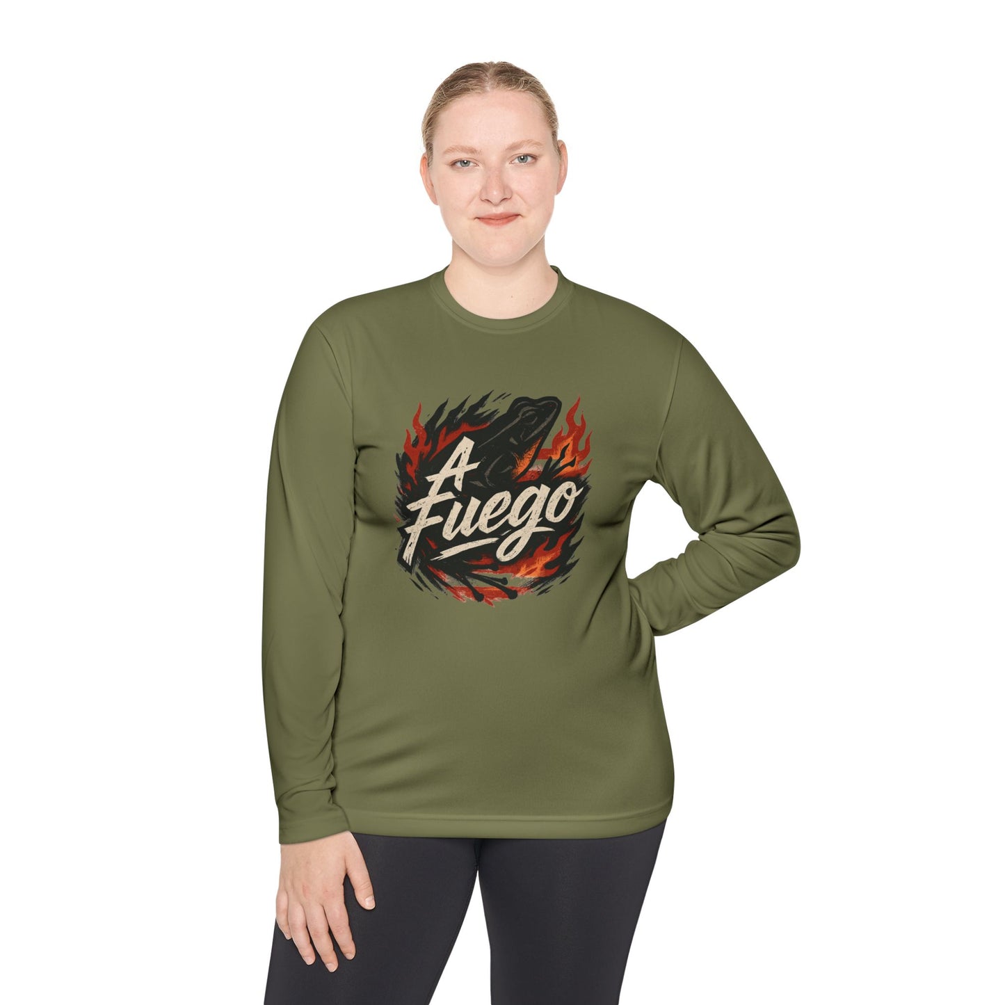 "A Fuego" Unisex Performance Long Sleeve