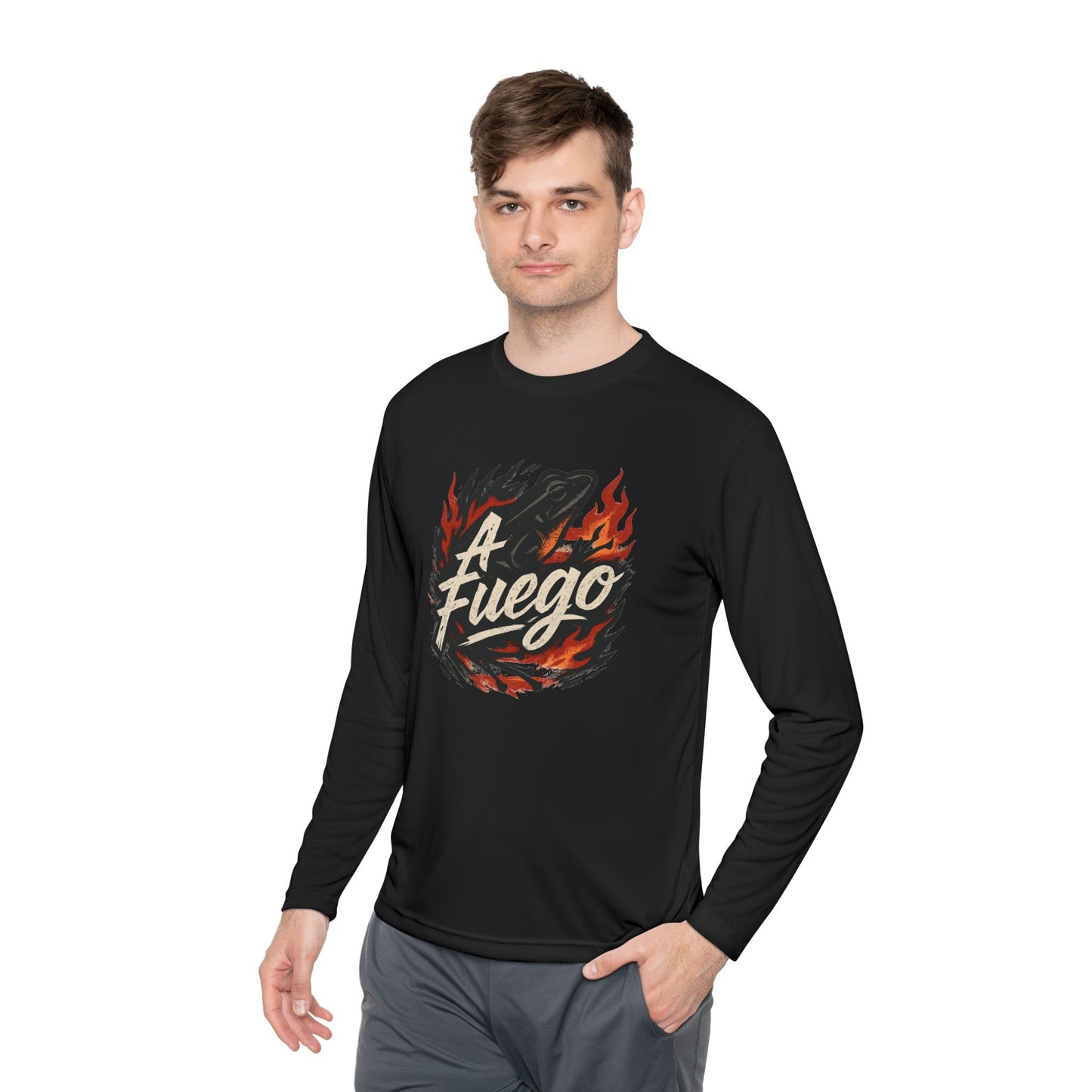 "A Fuego" Unisex Performance Long Sleeve