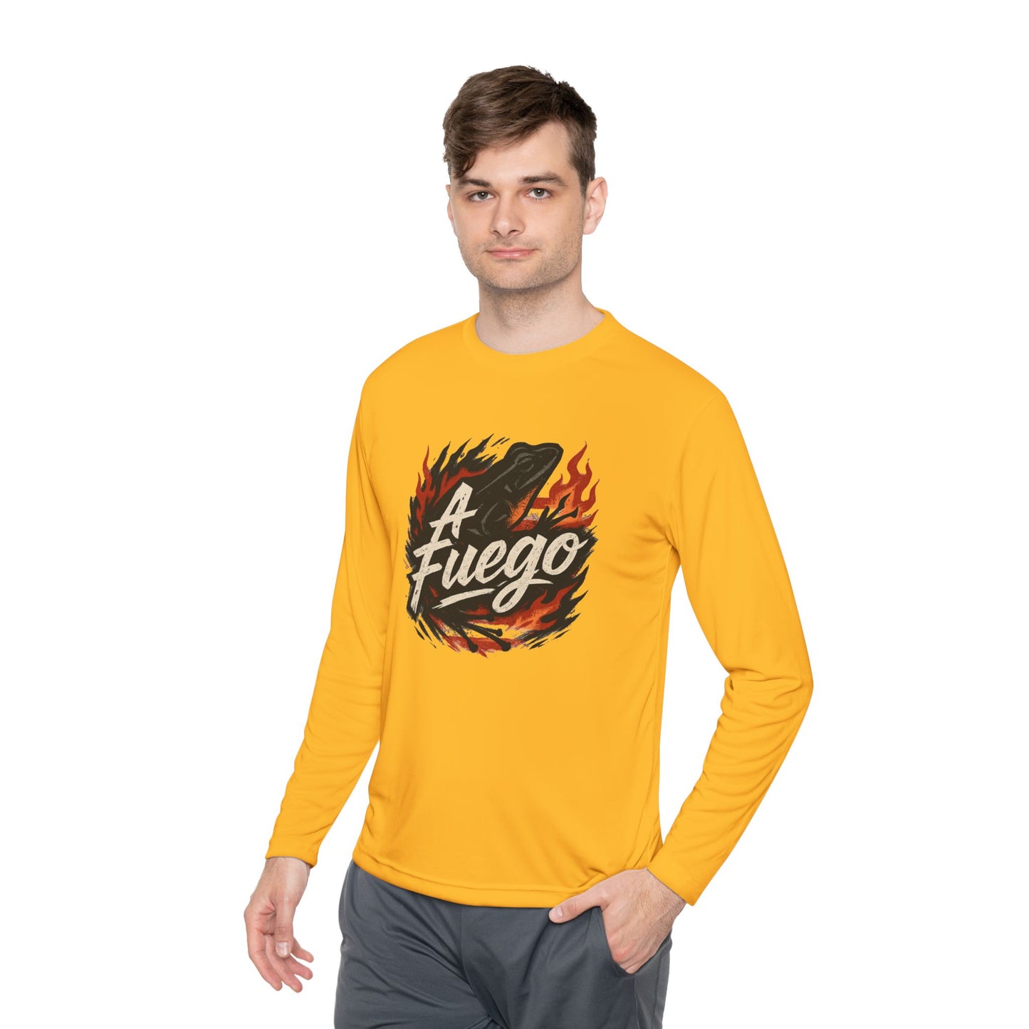 "A Fuego" Unisex Performance Long Sleeve