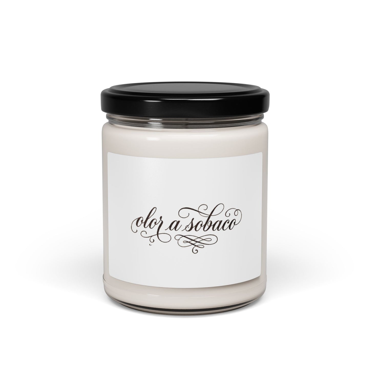 "Olor a Sobaco" Prank Candle | Elegant Scented Scented Soy Candle 9oz — Elegant 'olor a sobaco' Decorative Jar Candle
