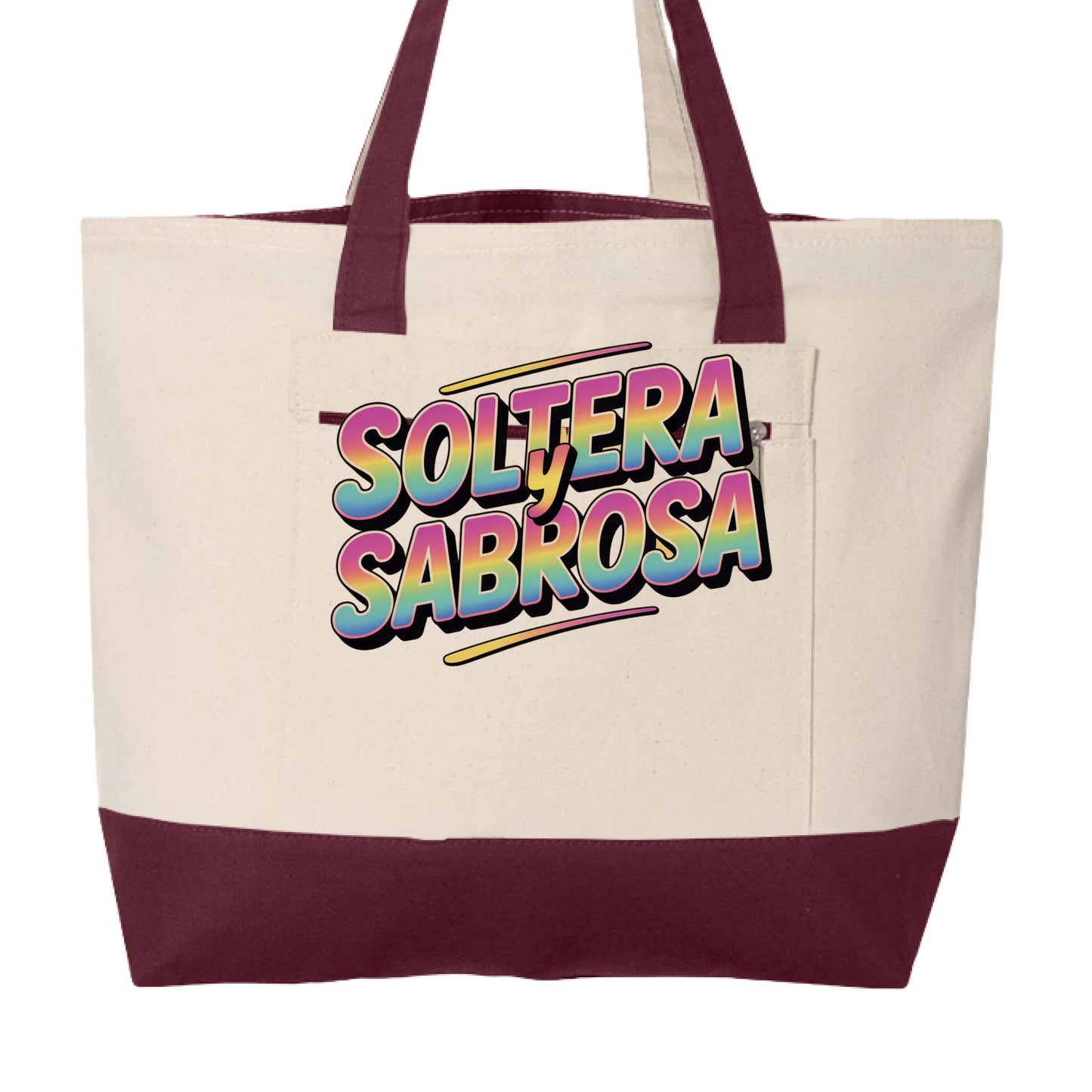 Natural/ Maroon - FRONT