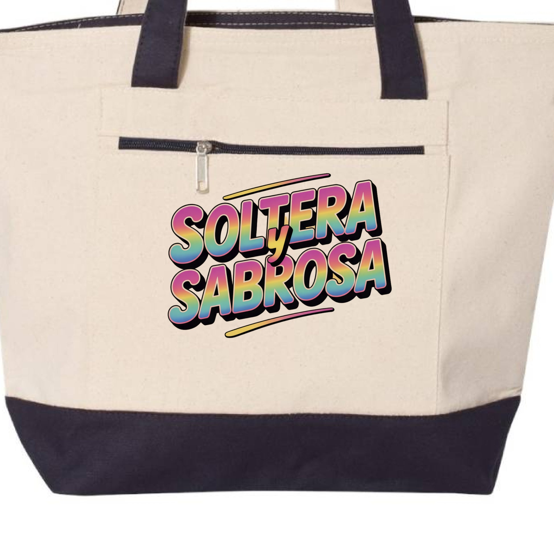 Natural/ Navy - FRONT