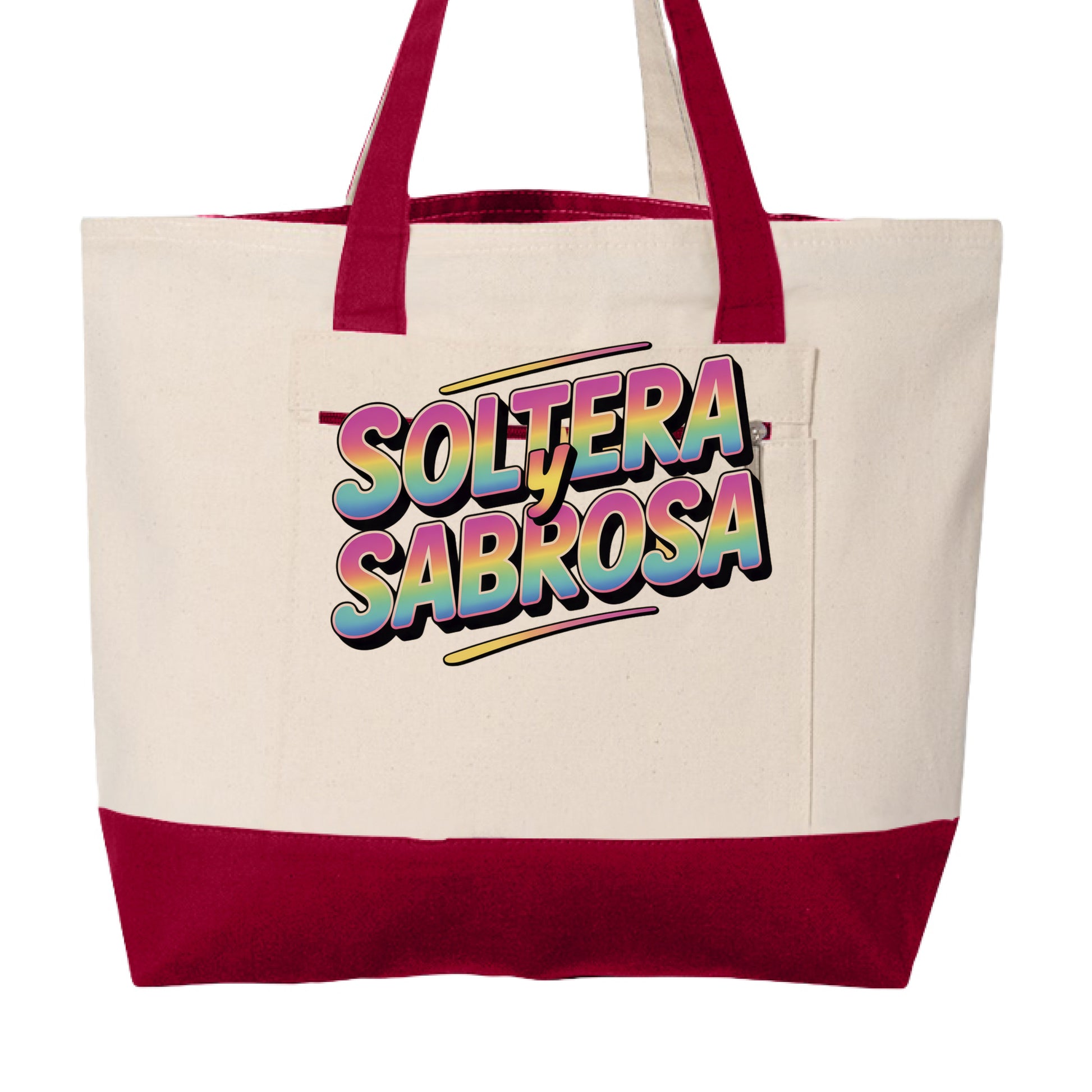 Natural/ Red - FRONT