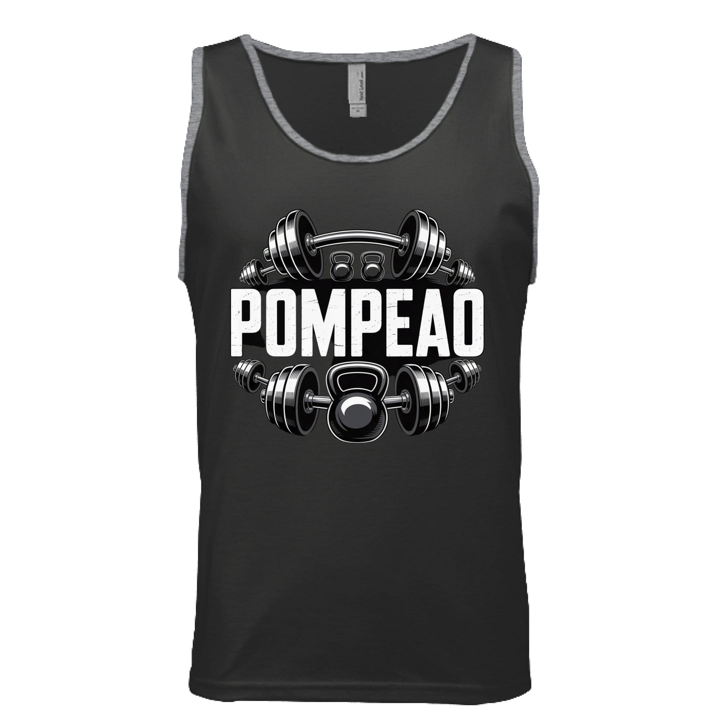 Black/ Heather Grey - FRONT