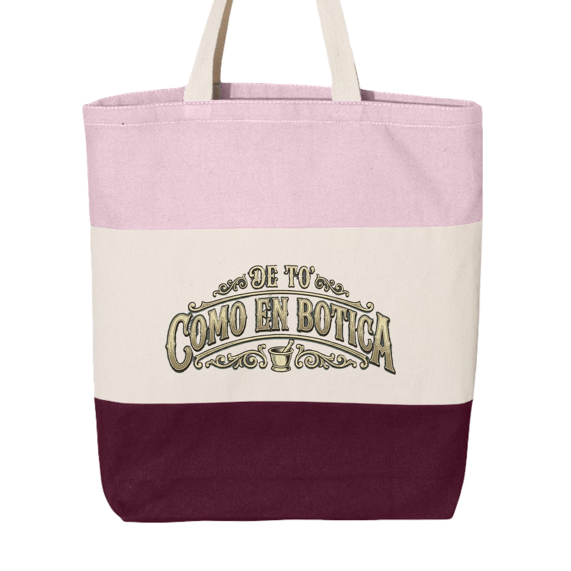 Maroon/ Natural/ Light Pink - FRONT